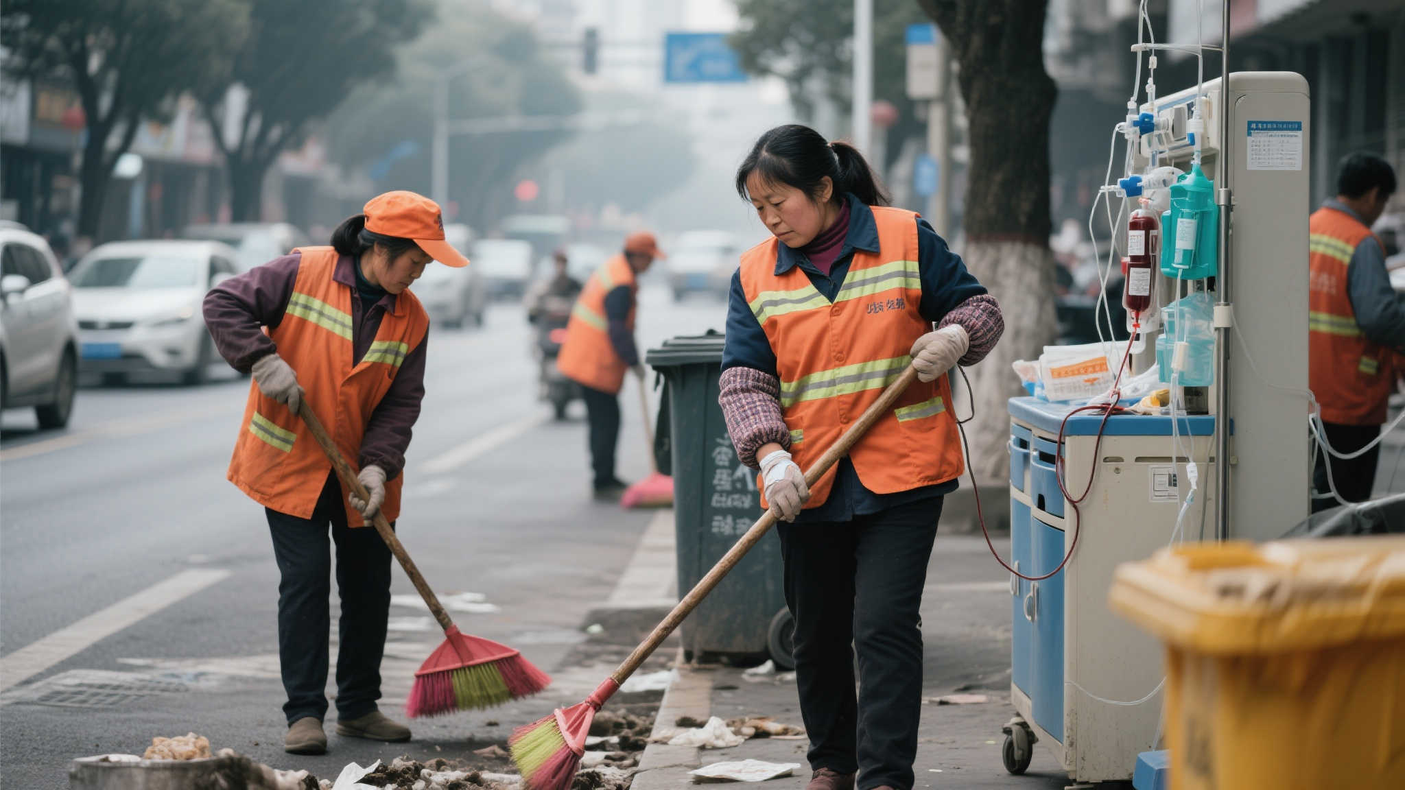 提起环卫工作，大多数人会想到每天早晨街头