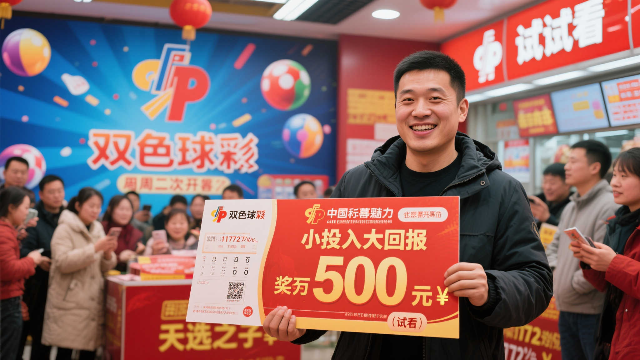 双色球的魅力：小投入可能换来大回报
作