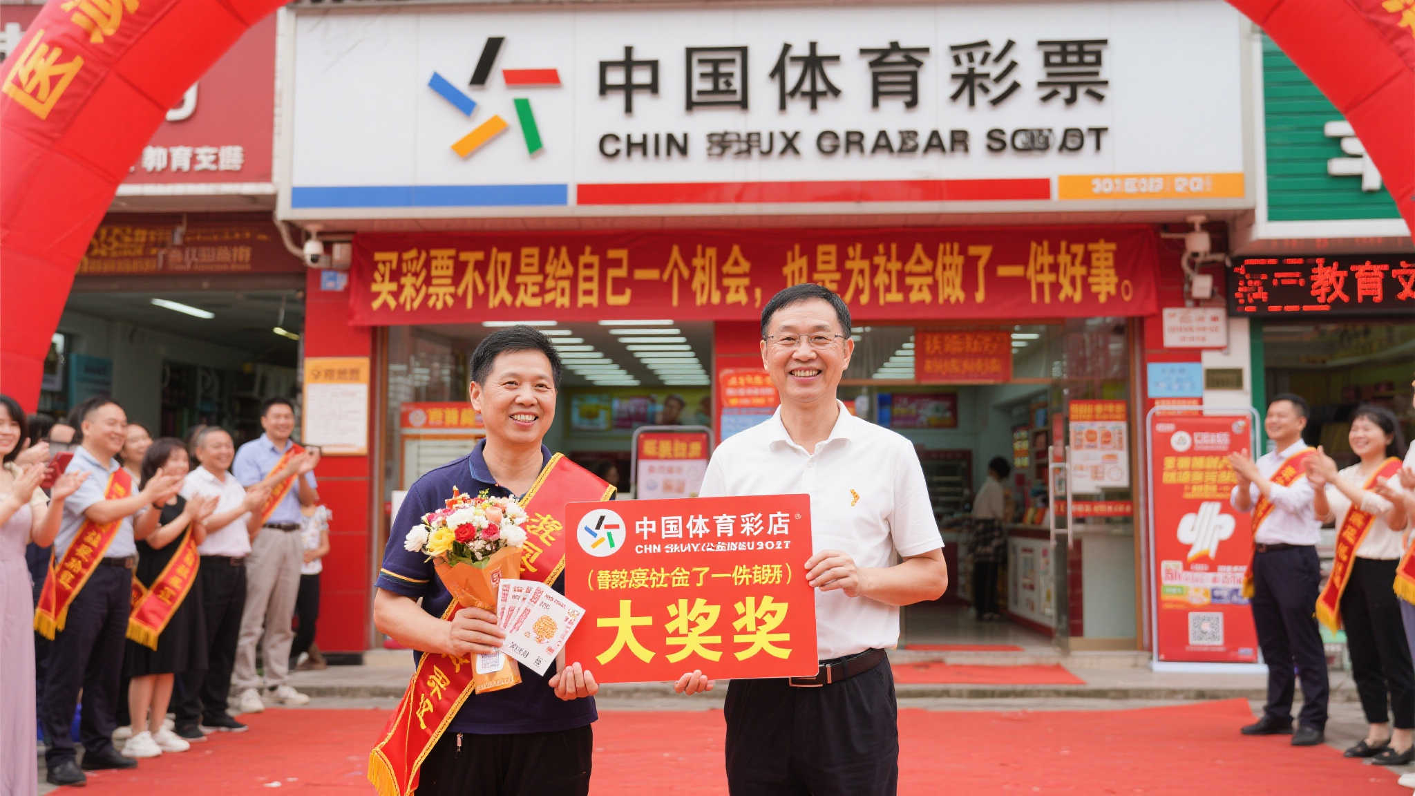 平远体彩店喜获669万巨奖,盛大庆贺! 平远体彩店喜获669万巨奖,盛大庆贺!
