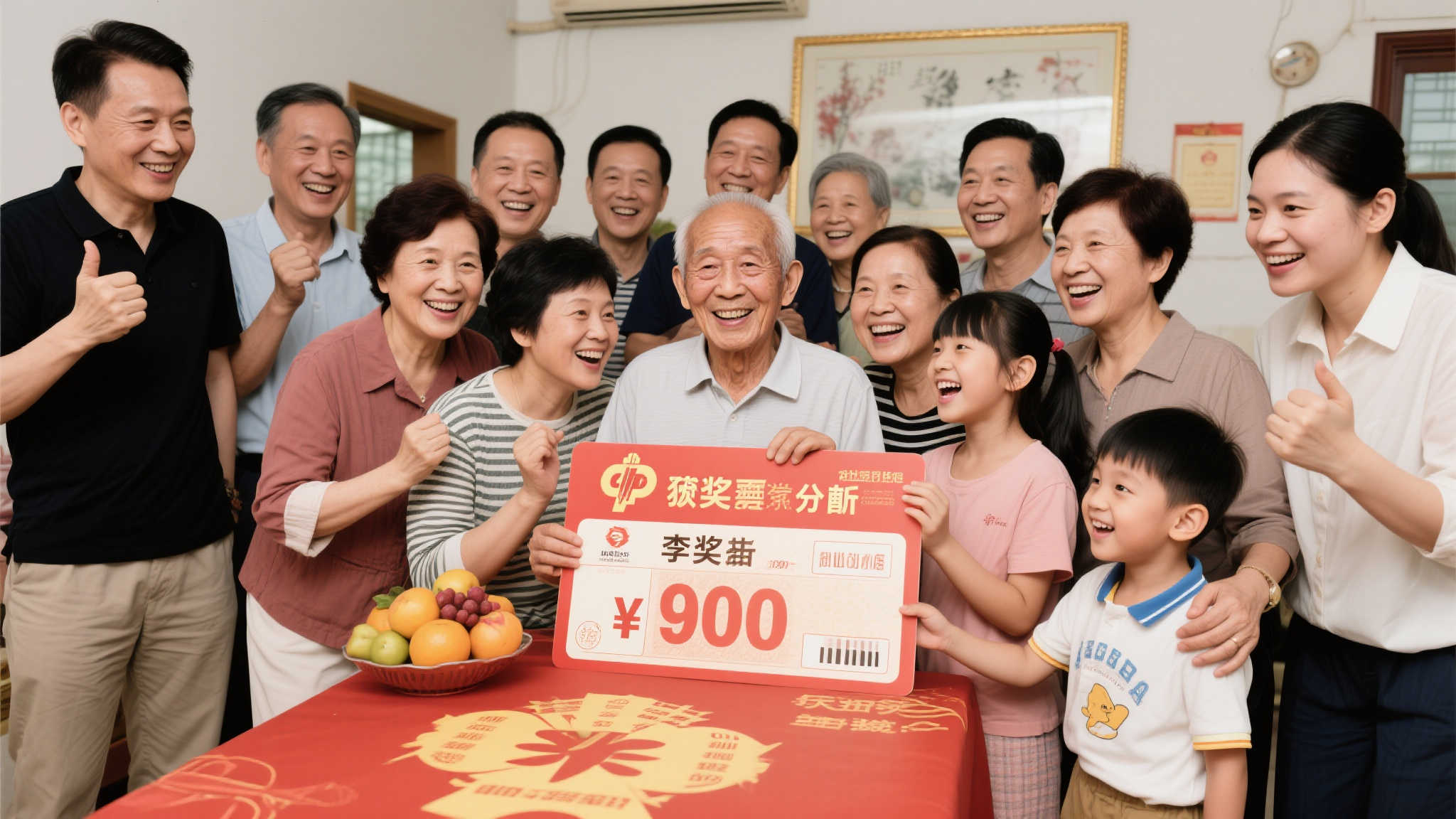 “老父坚持十年追号,终获双色球586万,福泽儿孙三代” 大奖分配:全家共享幸福果实
中奖后,李