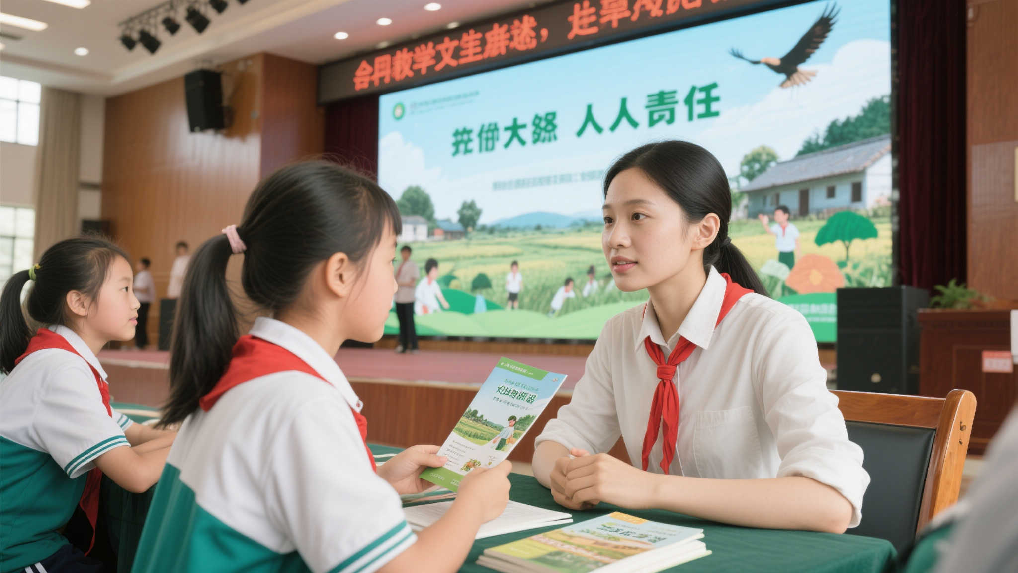 守护林间净土,共绘生态家园 从学校教育入手,通过课程设置引导青少年树