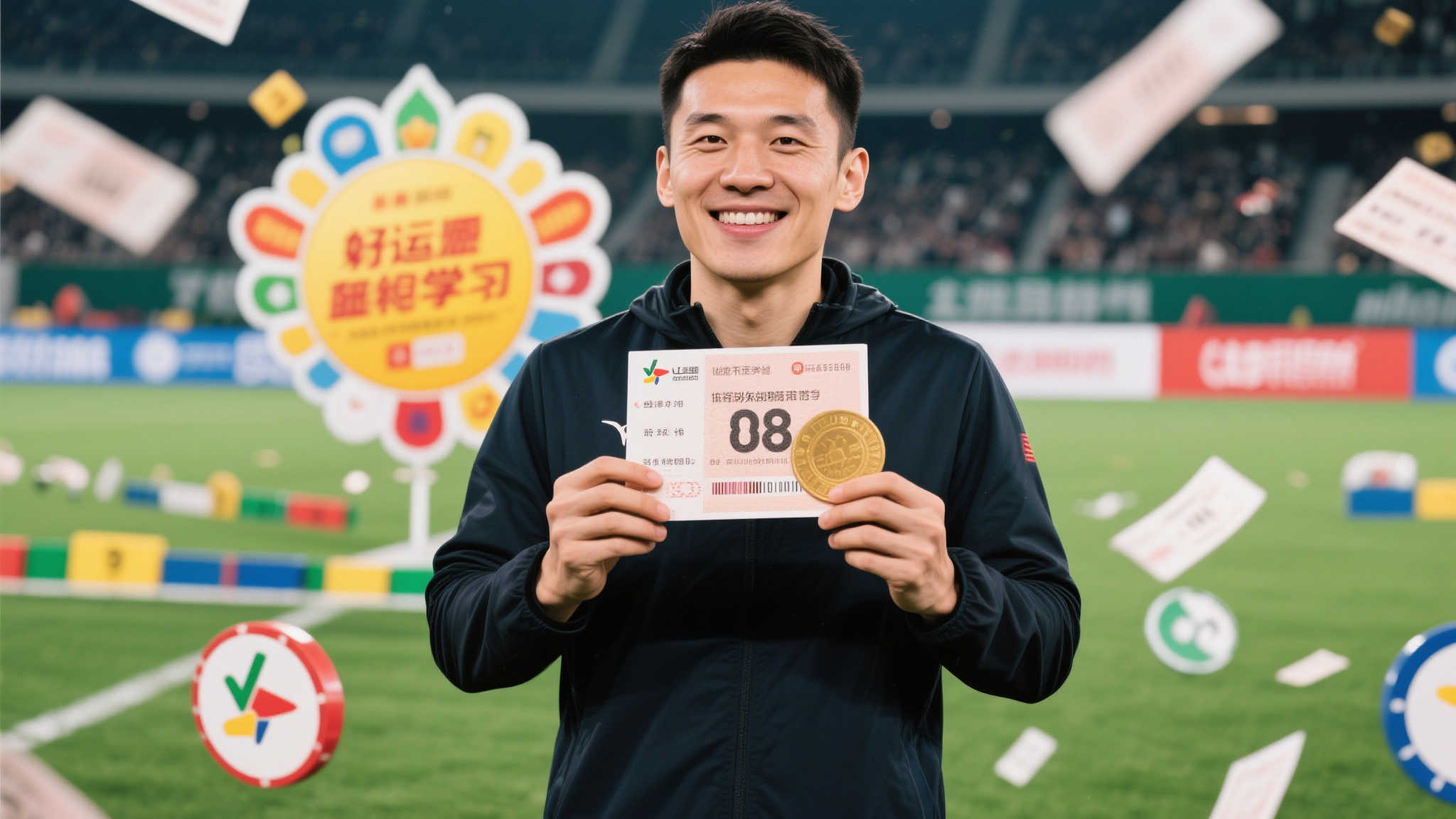 他的这种心态值得我们学习。无论是参与体育