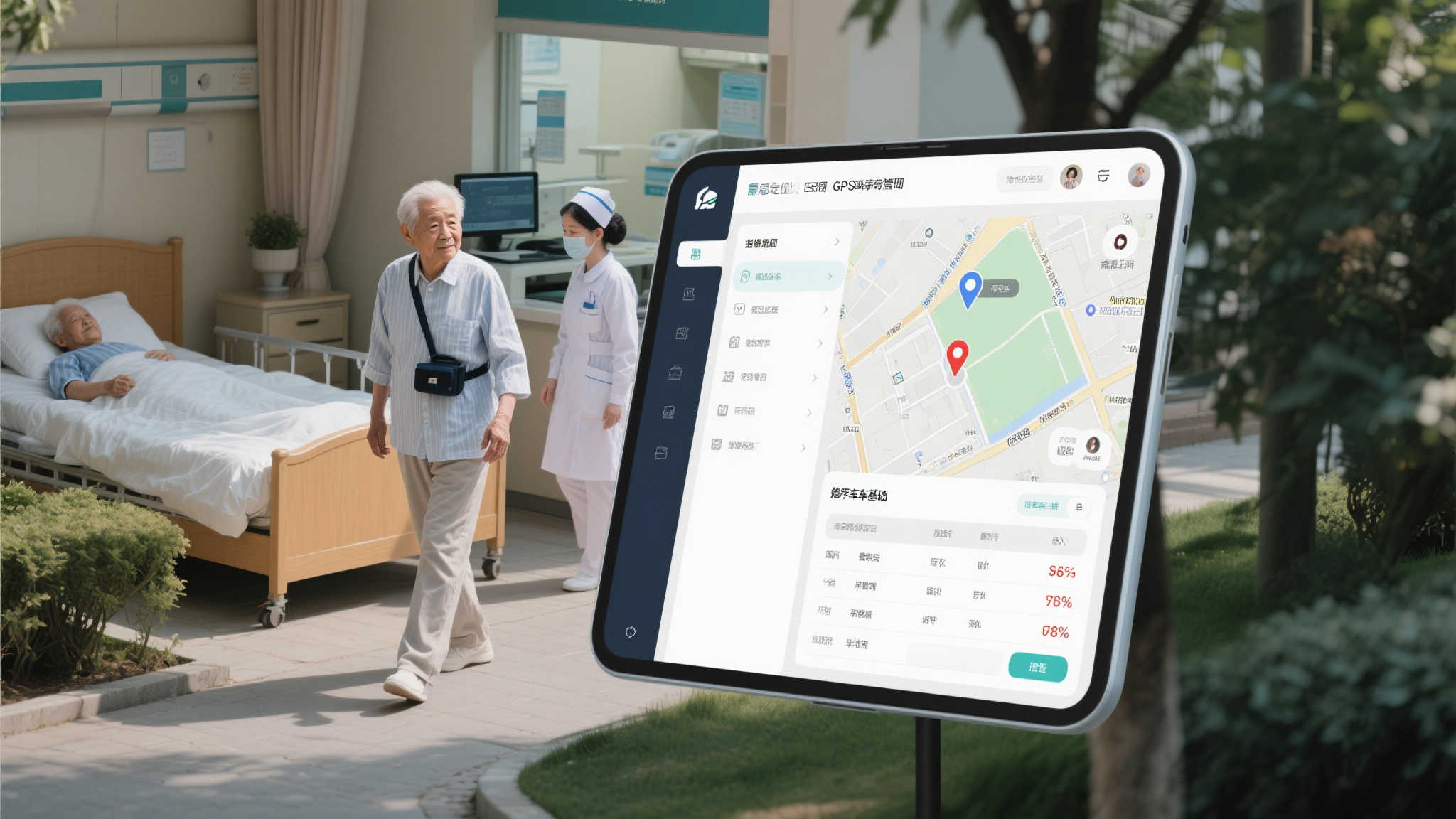 精准定位，为健康保驾护航
借助GPS定