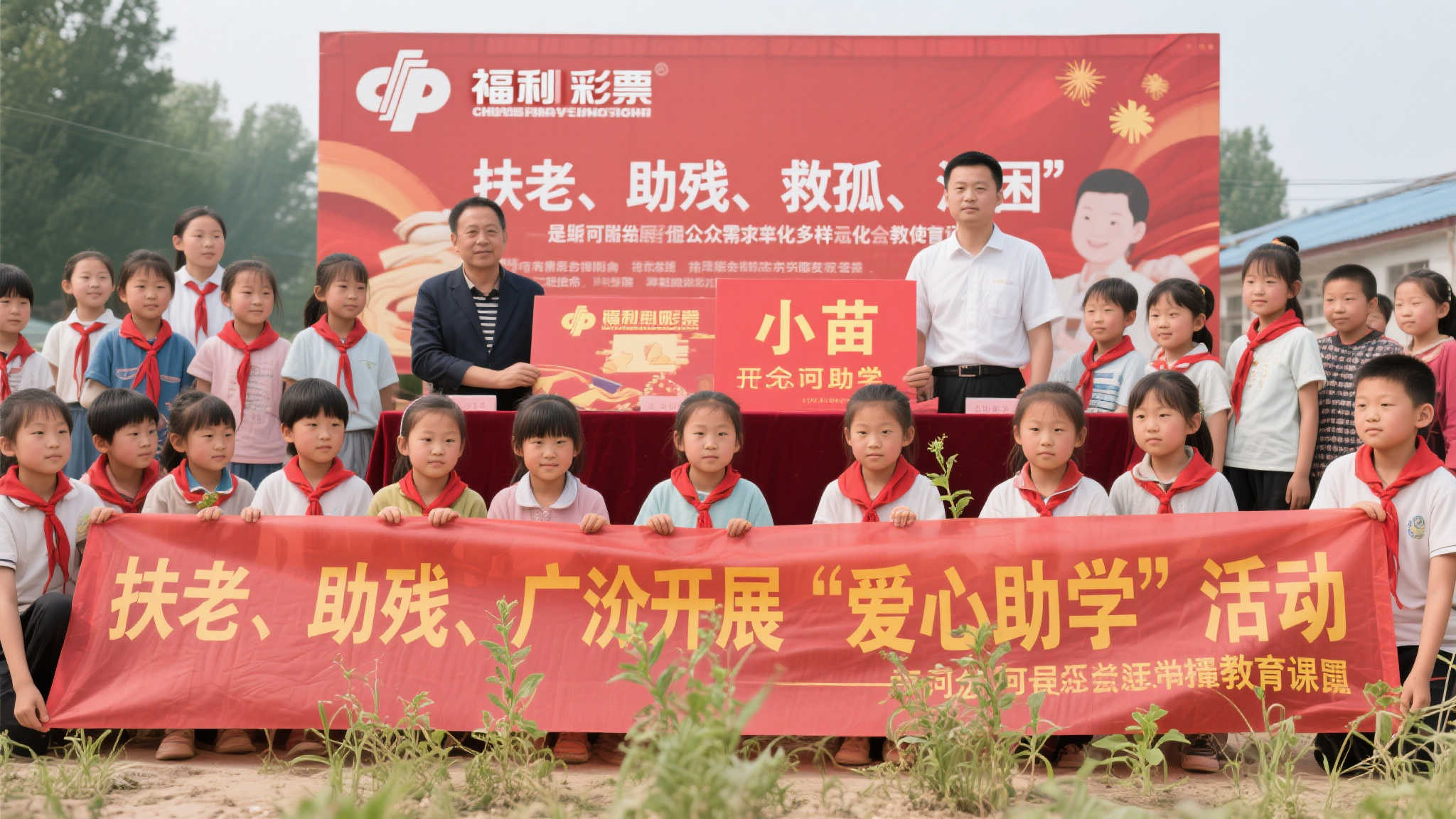 在我国彩票行业，“扶老、助残、救孤、济困