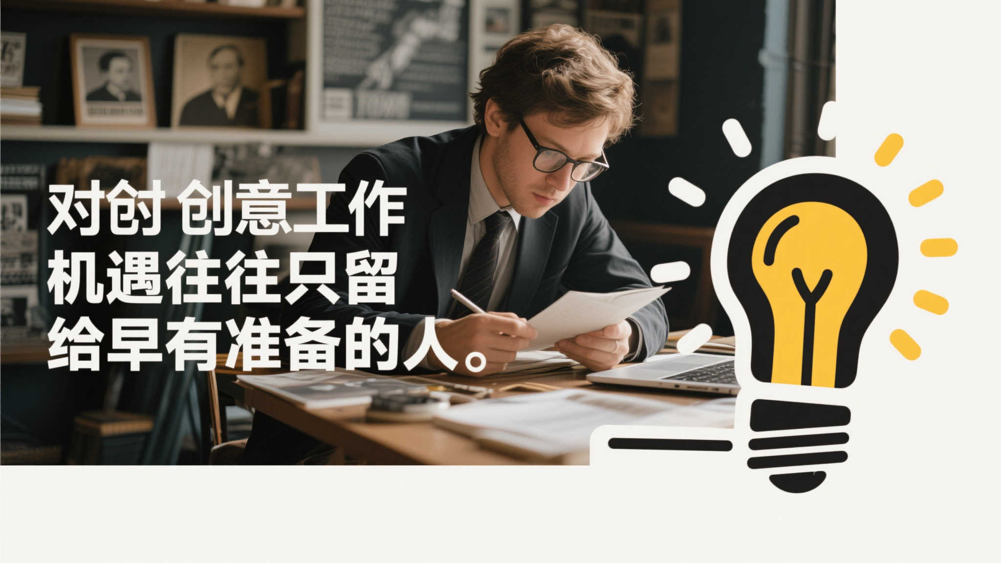 对于从事创意工作者而言，一个好的点子可能