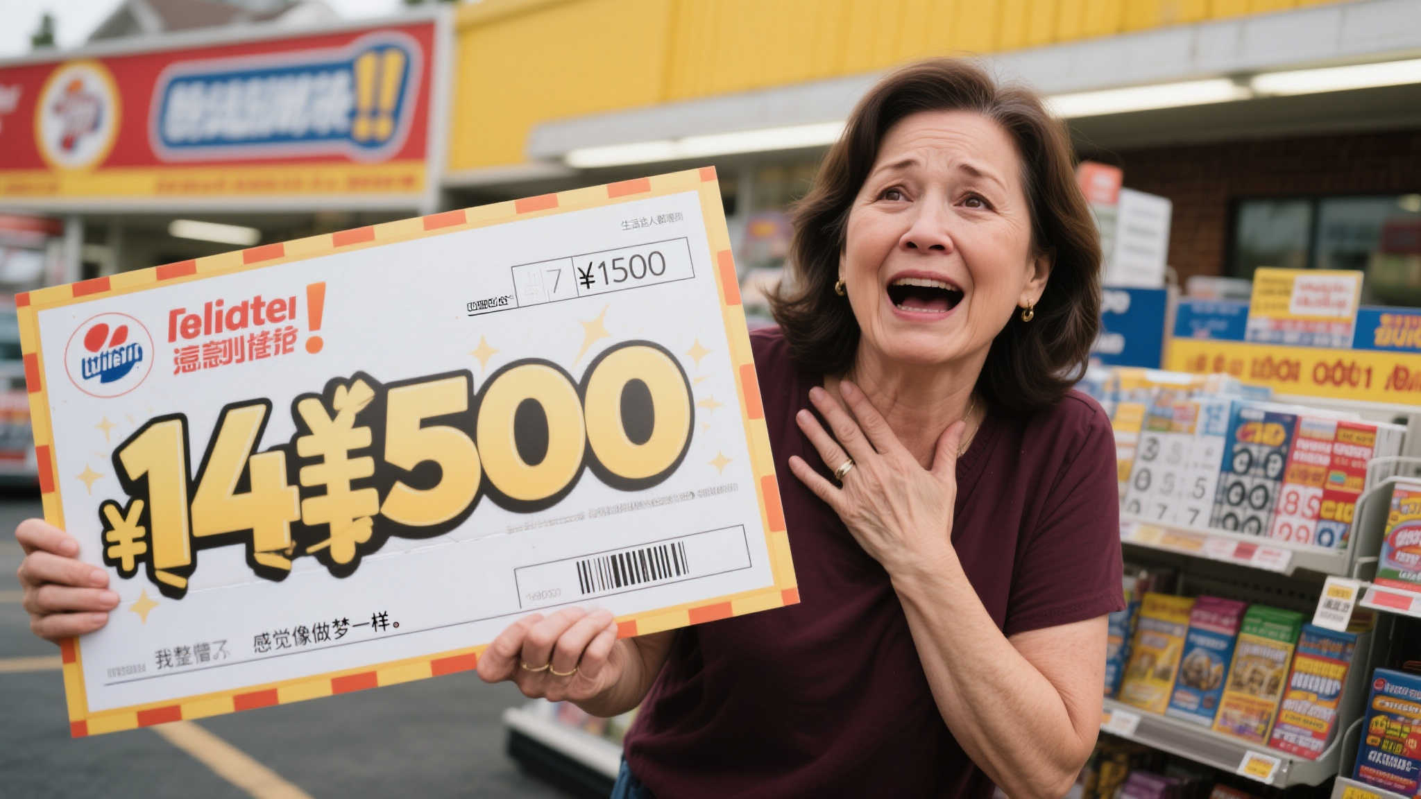 中年女子喜中1450万彩票巨奖 果断辞职开启度假人生