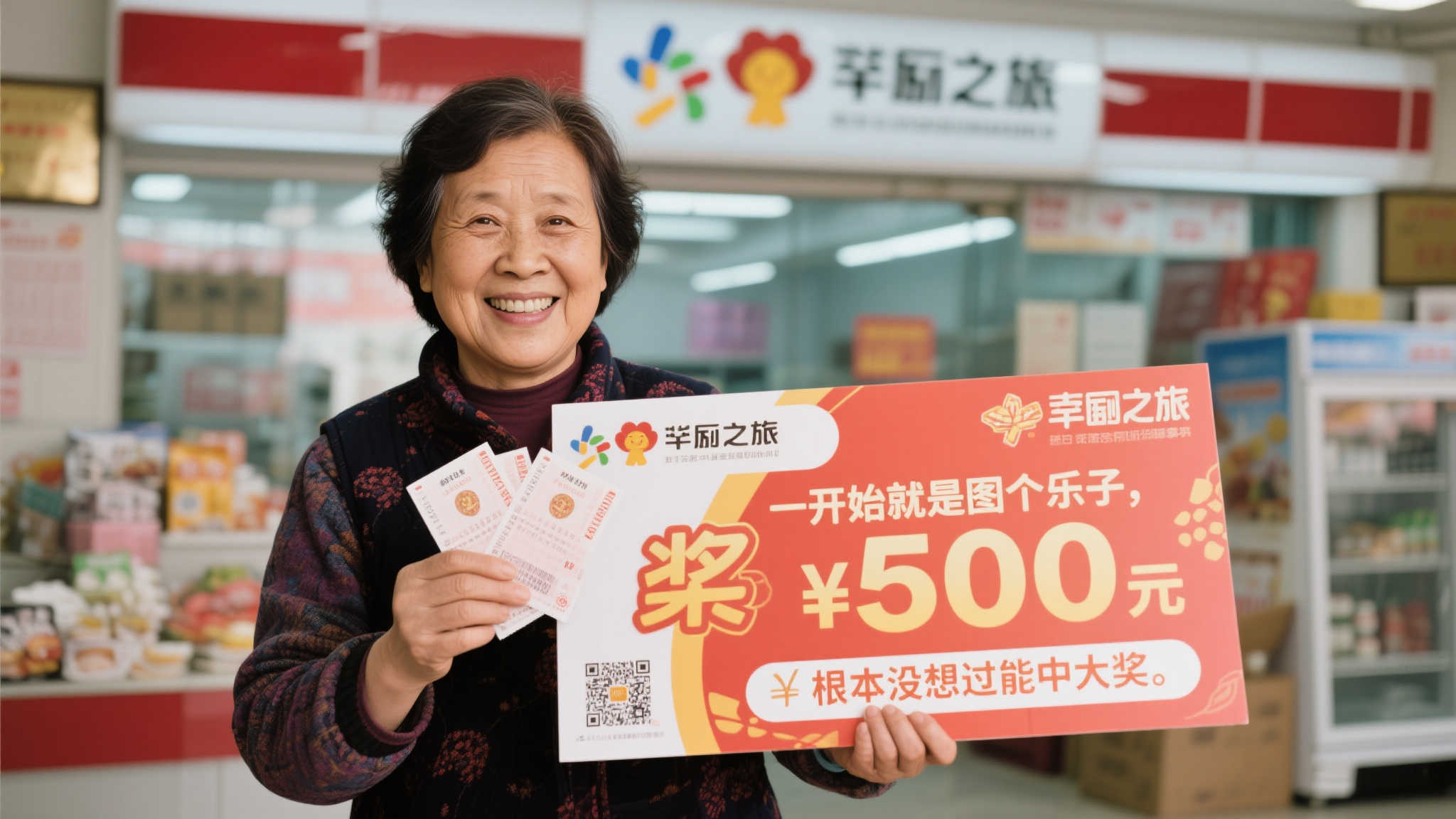 新手妈妈喜中亿元大奖，首次购彩一年即公开露面