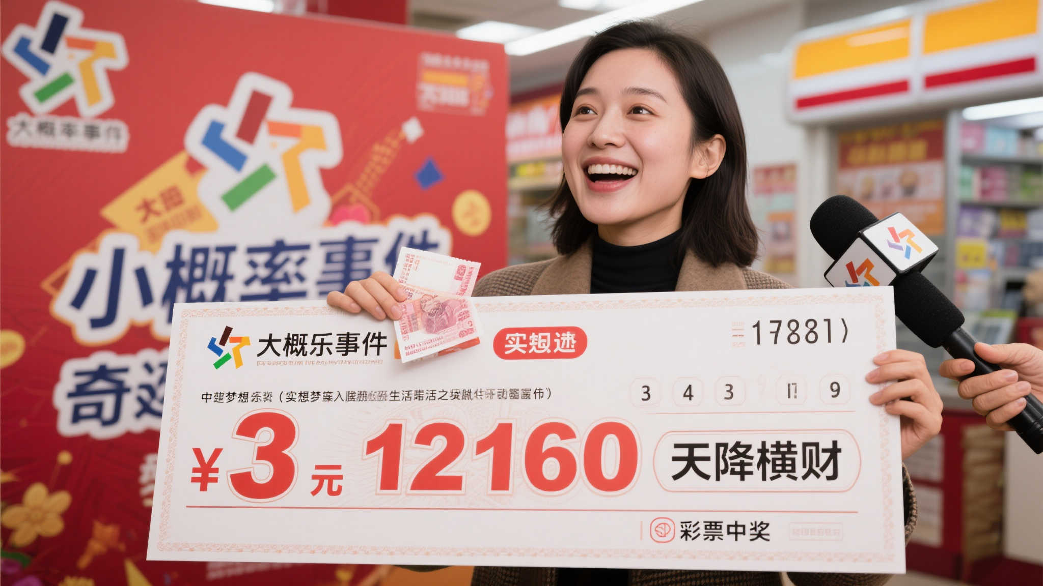 女子仅花3元喜中大乐透1216万,821万幸运儿变身超级宠妻达人 一 中奖奇迹:3元换来1216万的惊喜