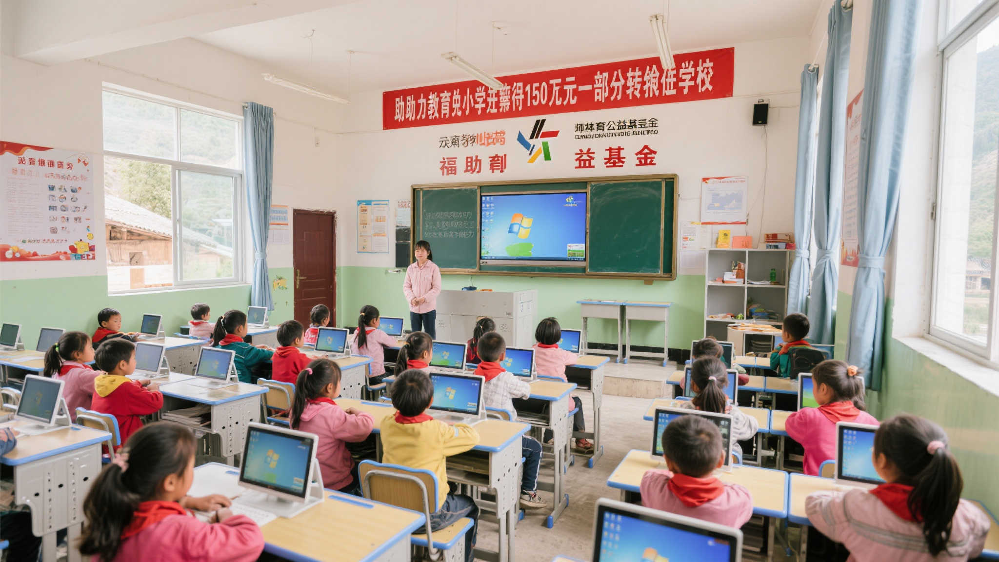 乡村振兴再添动力:中央专项彩票公益金助力建设 助力教育提升:
教育是改变命运的重要途