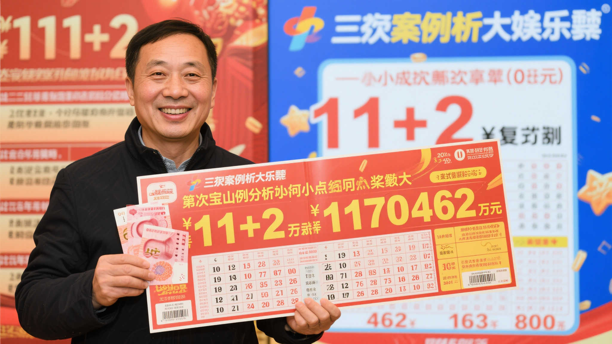 宝山彩民揽获大乐透1170万，揭秘钟情‘11+2’复式票的原因