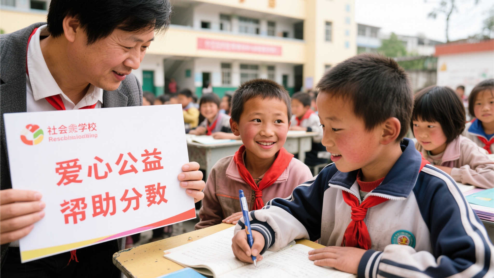 广东借助彩票公益金关怀孤残儿童 值得一提的是,教育资源的倾斜也是一大亮点