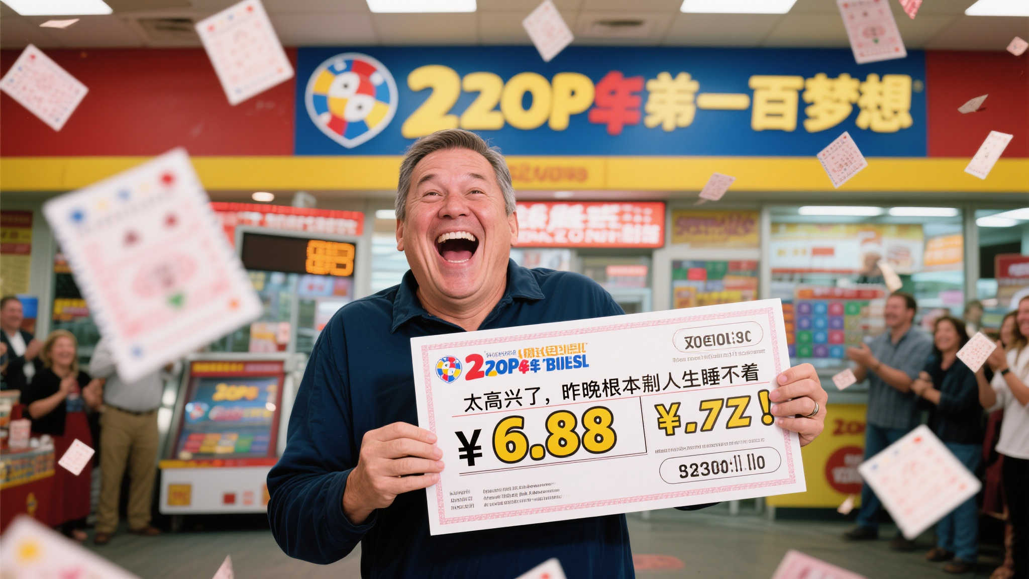 双色球6.8亿巨奖得主迫不及待现身:兴奋得彻夜难眠-图 双色球6.8亿巨奖得主迫不及待现身:兴奋得彻夜难眠-图