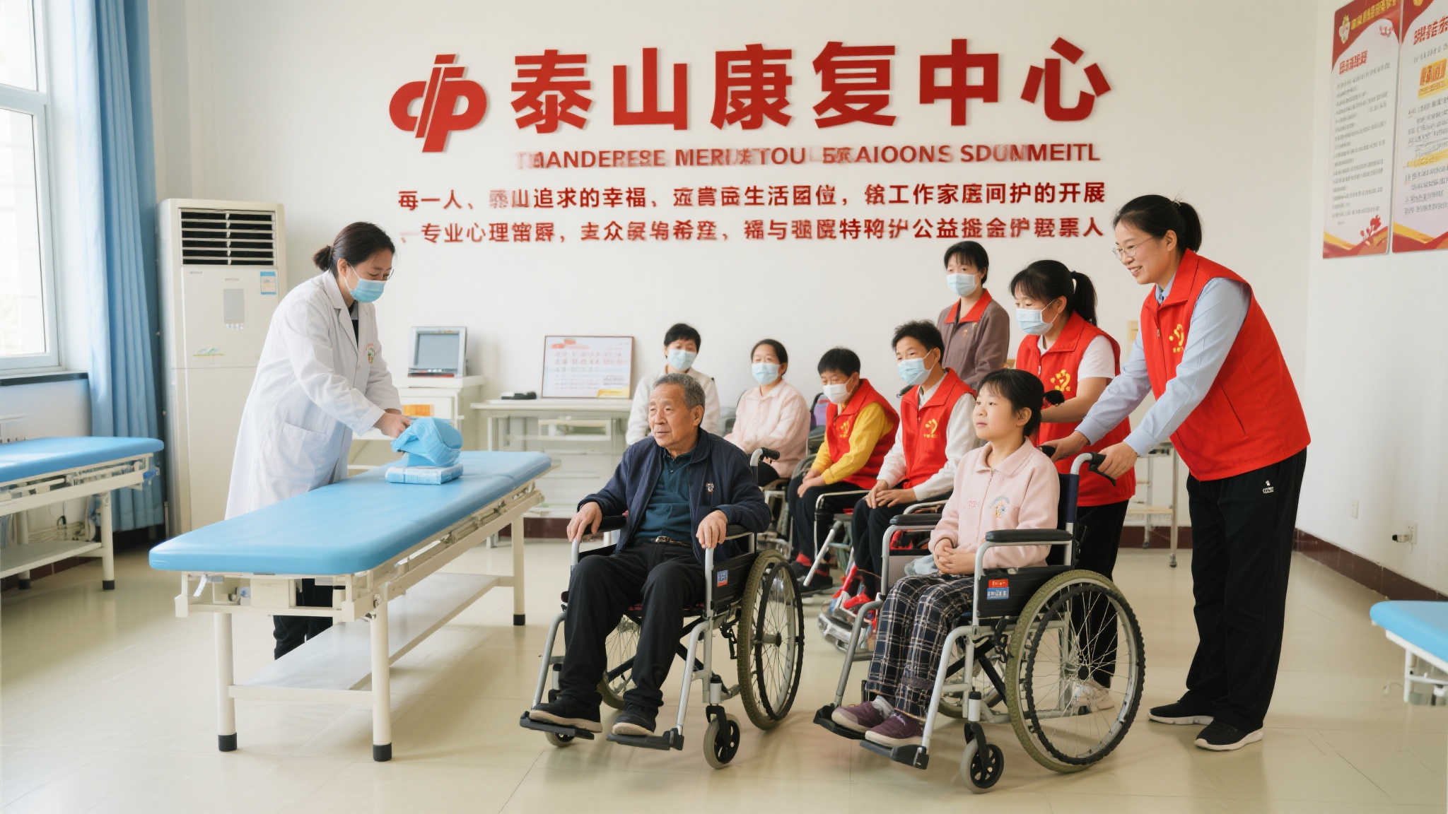 【公益福彩助力】泰山康复中心,残疾人温暖的港湾 每个人都有追求幸福和尊严生活的权利,而一