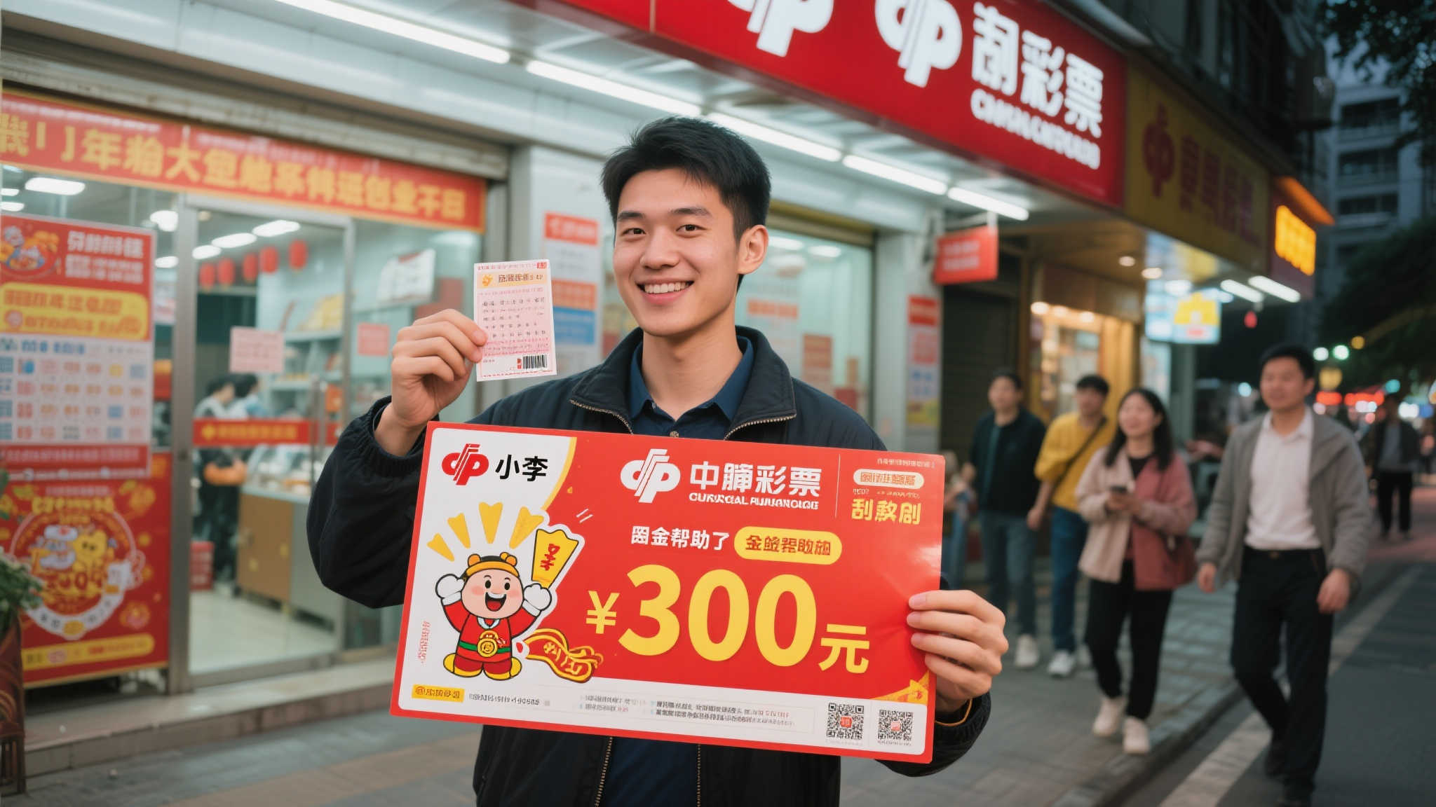 男子下班途中喜中福彩40万:如梦似幻的惊喜 男子下班途中喜中福彩40万:如梦似幻的惊喜