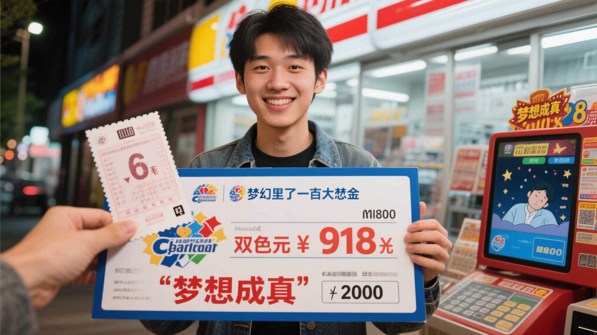 “00后6元机选喜获双色球918万 当晚圆梦大奖” 你是否曾幻想过一夜之间成为百万富翁?对于