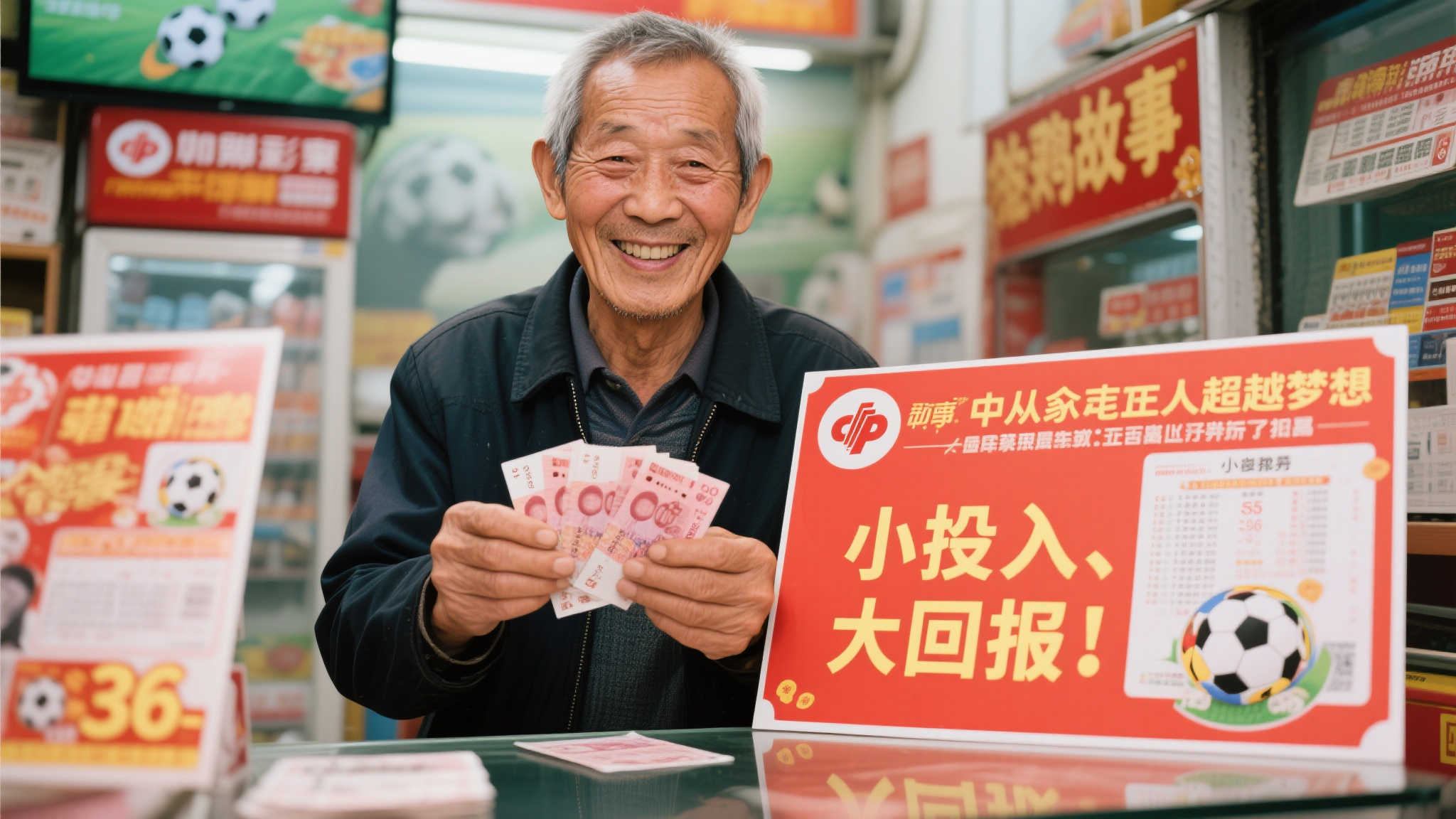 这位老彩民的故事，其实也是无数普通人追逐