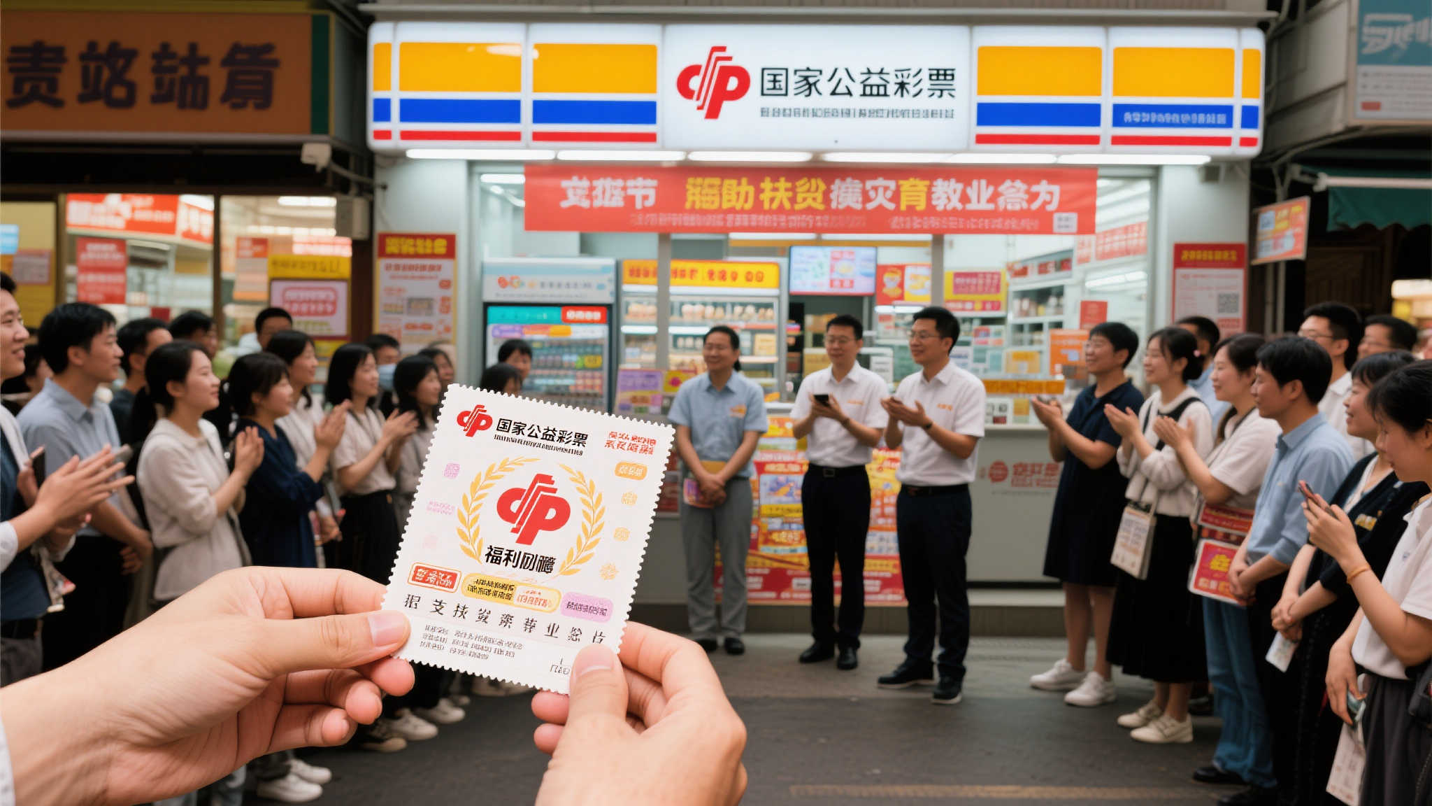 作为国家公益彩票的一部分，每一张售出的福