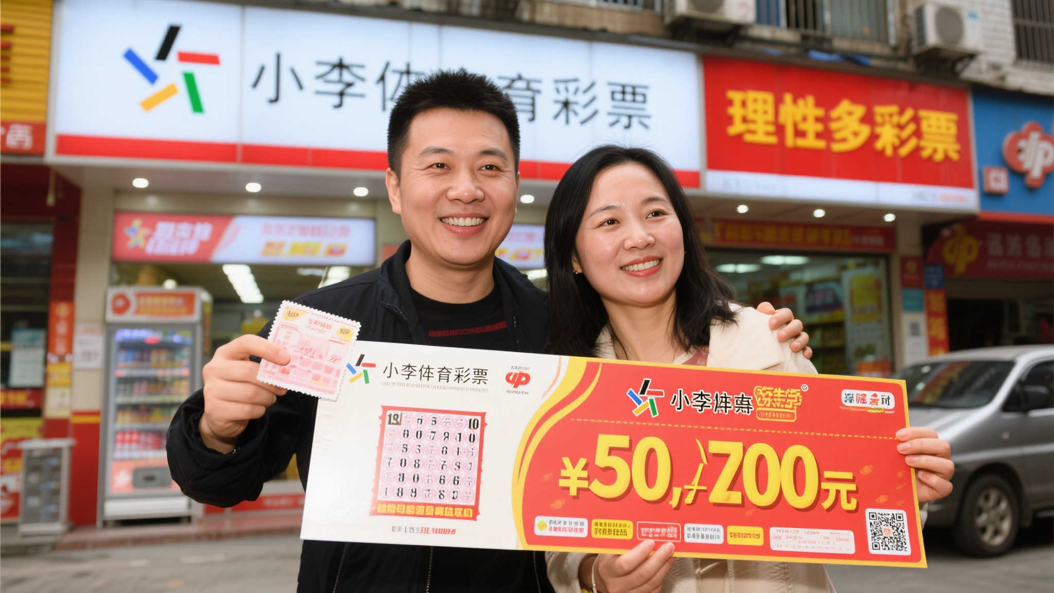 男子意外中大乐透820万：原本只为买排列三