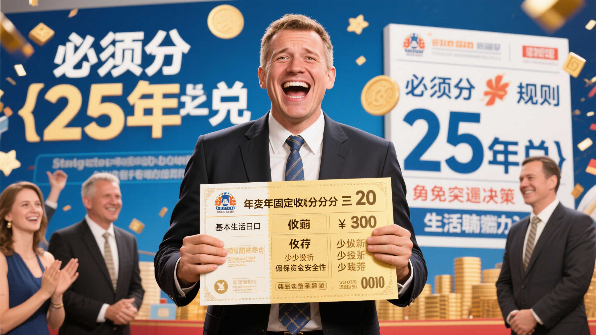 1400万彩票大奖分25年领取 一夜暴富转为长期保障 面对“必须分25年兑”的规则,中奖者与其