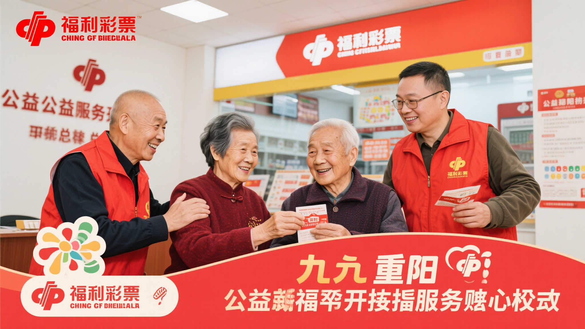 重阳佳节至,浓情福彩敬老人 近年来,“福利彩票”作为公益事业的重要组