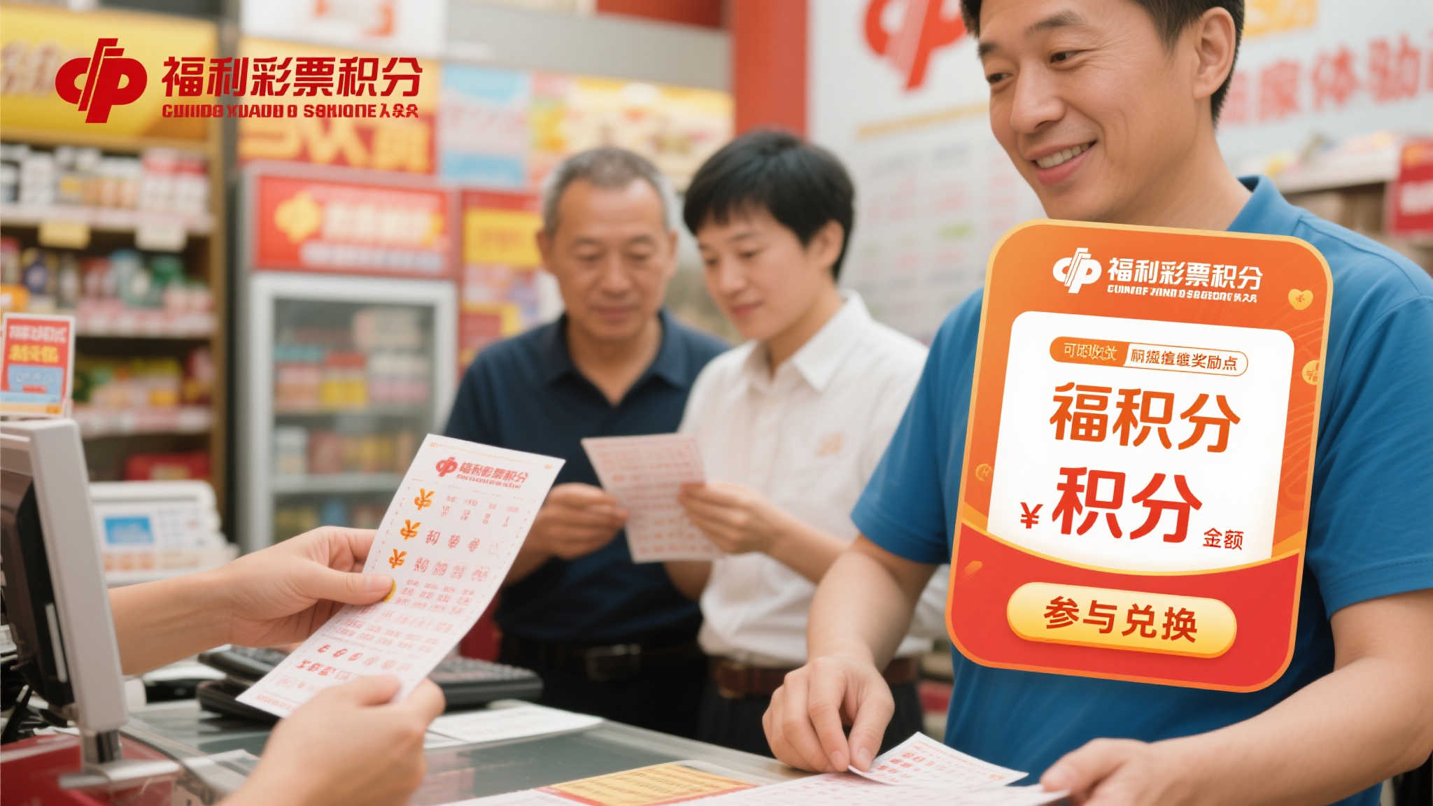所谓“福利彩票积分”，指的是彩民在购买彩