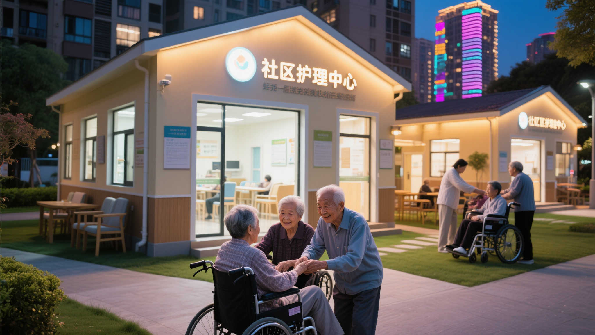 四川福祉:点亮民生新的篇章 此外,多年来一直被弱势群体关注的社区养老